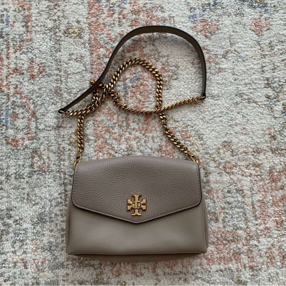 Tory Burch Mixed Fabric Crossbody Bag